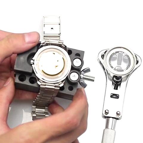 Watch Repair Tool Waterproof Screw Adjustable Back Housing Opener Key Remover PE Steel Watch Repair Tool Watches Accessories For ► Photo 1/6