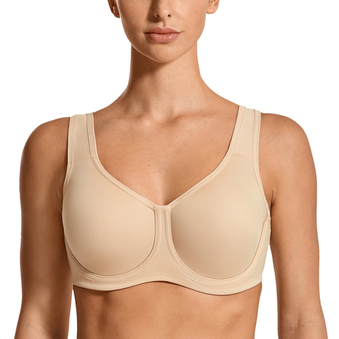 Women's Max Control Solid High Impact Plus Size Underwire Sports Bra ► Photo 1/6