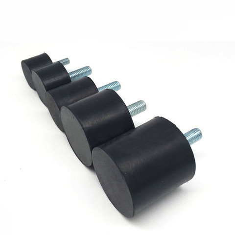 1pcs M10 M12mm Rubber Shock Mounts Dia 40/50/60/70/75mm Metal Anti Vibration Bobbin Isolator Damper Type VE ► Photo 1/6