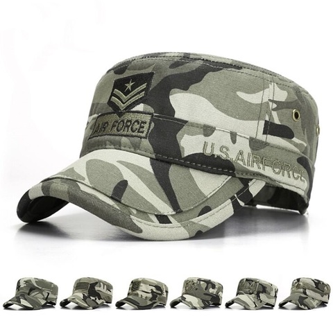 TULA011 New men outdoor cotton camo Camouflag  baseball cap Military army caps Adjustable Snapback Gorras Hunting Tactical Hat ► Photo 1/6