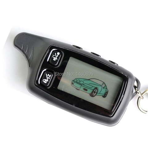 TW9030 LCD Remote Control Key for TW 9030 7010 Car Alarm Tomahawk TW-9030 Keychain TW9020 TW9000 TW7010 LR-950LE TW-9000 TW-7010 ► Photo 1/3