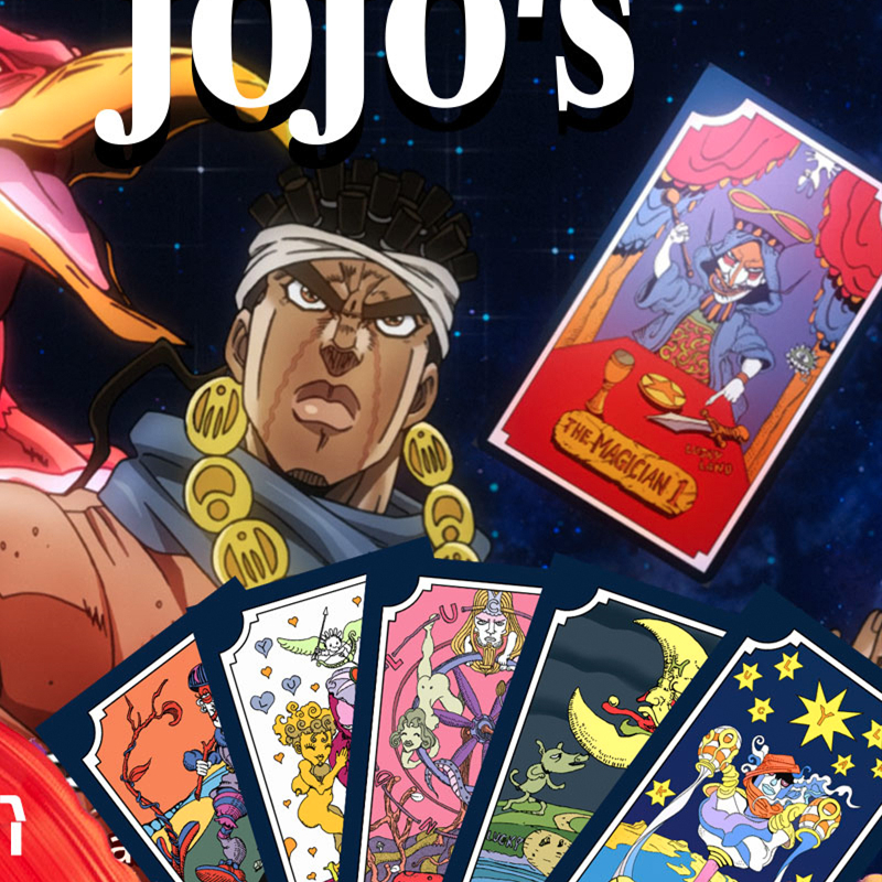 Jojo's Bizarre Adventure Tarot 22 Grand Akana + 9 Royal Gods 31 Anime Dio