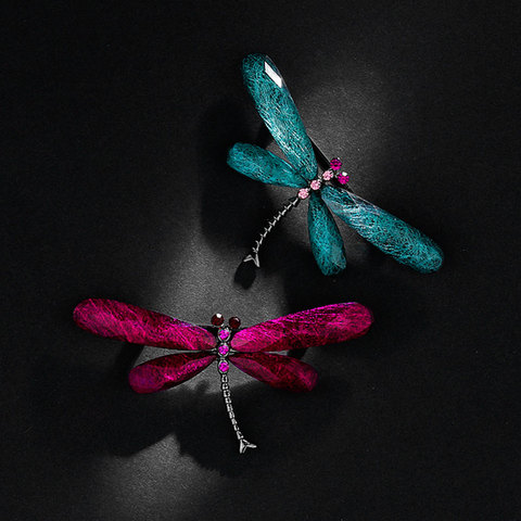 Fashion Dragonfly Brooches For Women Vintage Insect Animal Brooch Pin Jewelry ► Photo 1/6