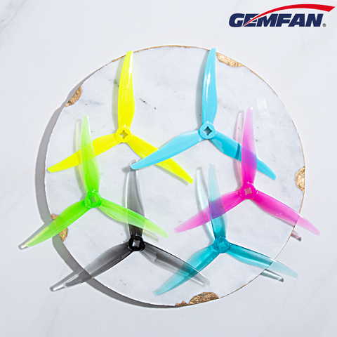 New Gemfan SL 5125 Propeller CW CCW 5.1inch 3 Paddle FPV props 4 Pair/Lot Hurricane 5125 ► Photo 1/6