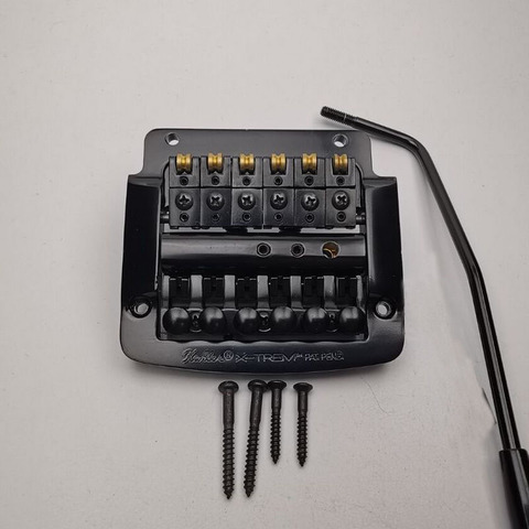 New 6 string Tremolo Genuine Kahler 4300 Tremolo LP Guitar Tremolo Bridge Black ► Photo 1/2