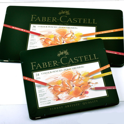 Faber-castell Polychromos Colour Pencil 36 Tin 