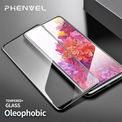 Oleophobic Protective Glass For Samsung Galaxy S20 FE Full Cover Screen Protector For Galaxy S20fe Tempered Glass Film ► Photo 1/6
