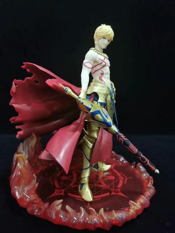 Buy Online Fgo Fate Prototype Gilgamesh Archer Servent 26cm Pvc Action Figure Model Doll Toys Alitools