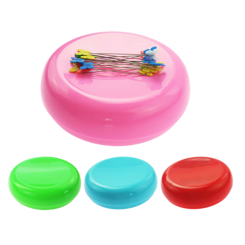 Home Useful DIY Round Shape Magnetic Needle Pin Cushion Sewing Tool Accessories ► Photo 1/6