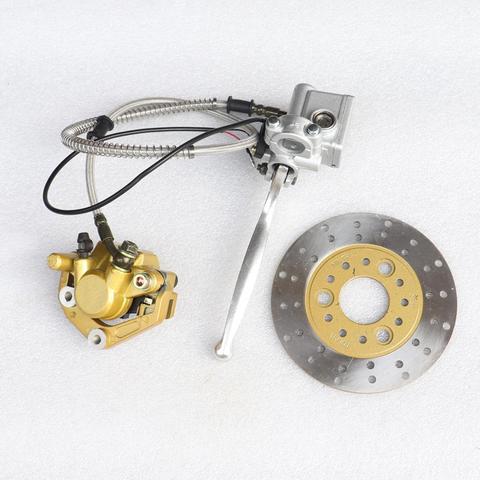 Hydraulic Front Disc Brake Caliper Pump System with brake dics For Honda Monkey Z50 Bike Z50R ► Photo 1/4