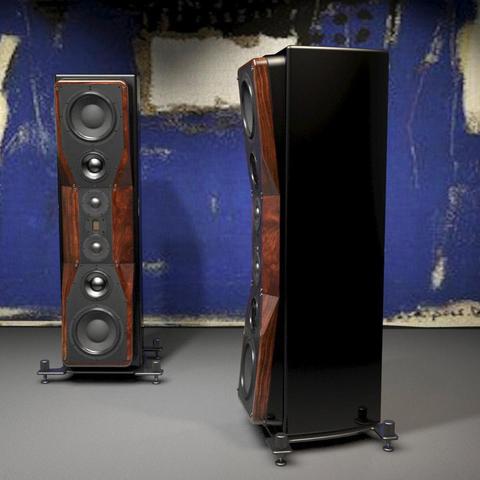 L-002 4-way 7-driver Floor Standing Speaker Loudspeaker Morel Woofer Mundorf ribbon tweeter Supper Bass Loudspeaker ► Photo 1/5