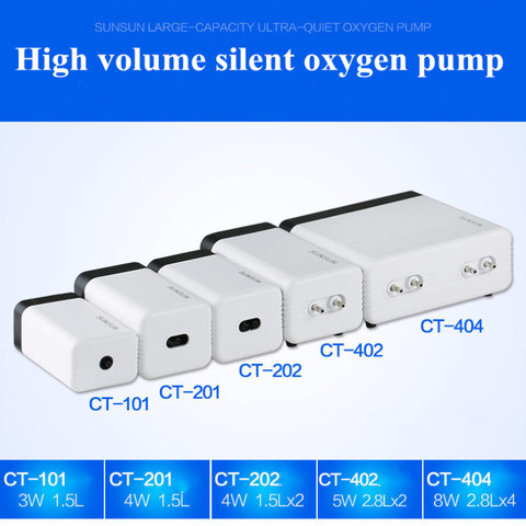 220V Most Quiet Silent Original Ukraine Double Outlet Air Pump aPump For Fish Tank Fish Tank Mini Air Compressor ► Photo 1/4