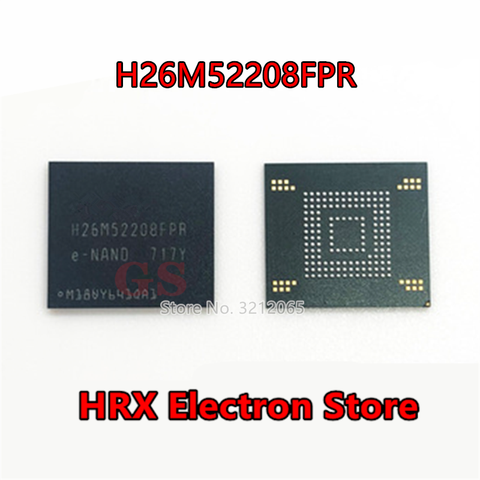 100% New Original H26M52208FPR 16GB BGA153 EMMC H26M52208FPRE-NAND(1-10piece) ► Photo 1/1