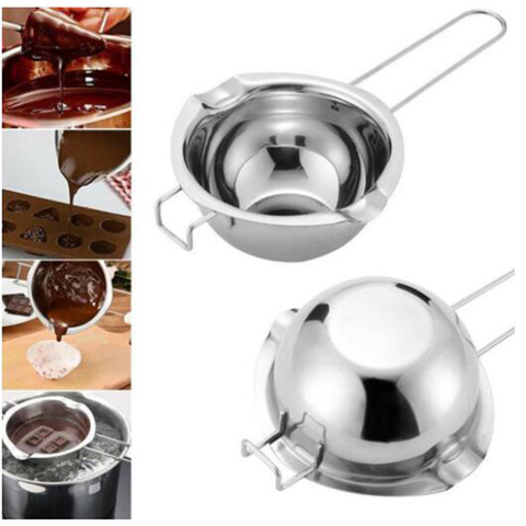 WALFOS 1PC New Portable Stainless Steel Chocolate Butter Melting Pot Pan Kitchen Milk Bowl Boiler Cooking Accessories ► Photo 1/5