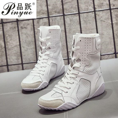 Women Shoes White High Top Sneakers Spring Summer Women Casual Shoes Fashion  Shoes Breathable Solid Color Flat With Shoes ► Photo 1/6