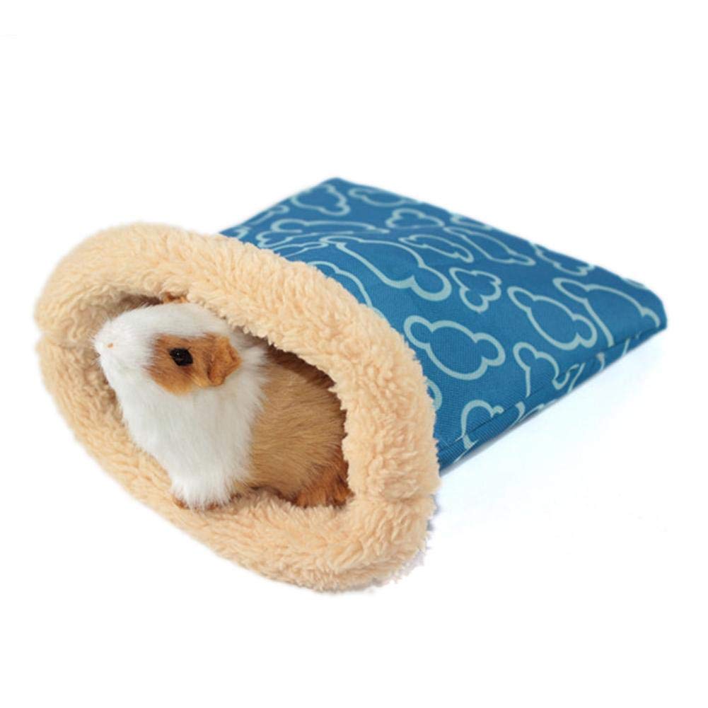 Small Pet Hamster Sleeping Bag Pouch Soft Warm House For Guinea Pig Hedgehog 