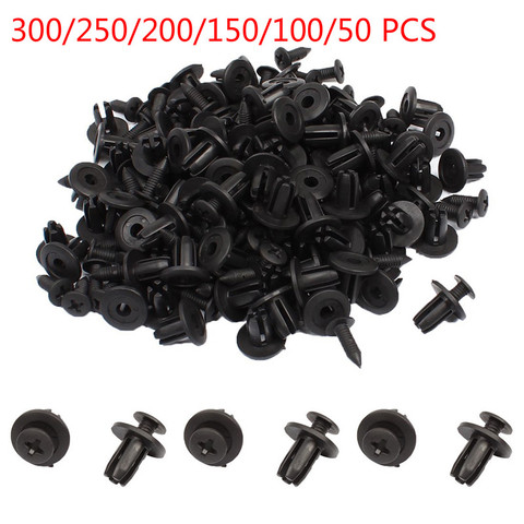 NEW 300pcs Auto Fastener Clip Mixed Car Push Retainer Pin Rivet Bumper Door Trim Panel Retainer Fastener Kit Car Accessories ► Photo 1/6