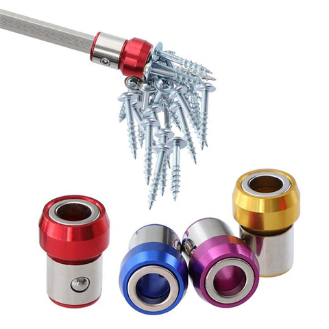 6.35mm Screwdriver Bit Magnetic Ring Metal Anti-Corrosion Strong Magnetizer Screws ► Photo 1/6