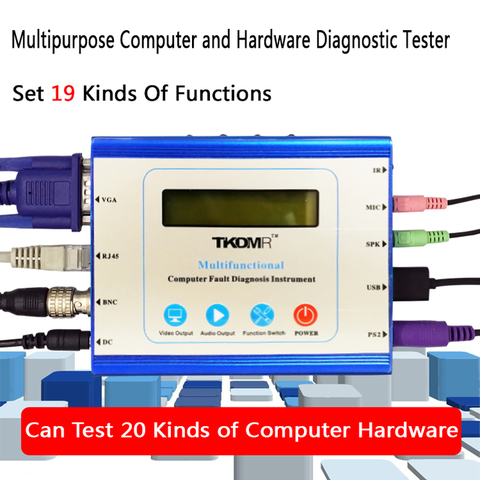 Multifunction Universal Desktop PC PCI PCI-E LPC Motherboard Diagnostic Test Analyzer Tester Computer Fault Diagnosis Instrument ► Photo 1/6