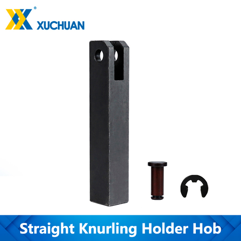 Straight Knurling Holder Hob Steel Lathe Tool Holder Hob  Gear Shaper Cutter 18mm Straight Linear Knurling Tool Single Whee ► Photo 1/5