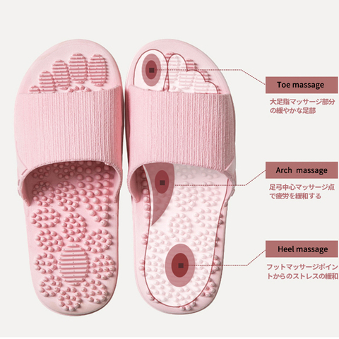 House Non slip Women Massage Slippers Summer Fashion Indoor Outdoor Flip Flops Woman Shoes Beach Bathroom Slipper Men Slide ► Photo 1/6