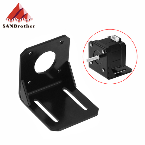 NEMA 17 Steppr Motor Accessories Bracket Support Mounting L Type Bracket Mount 42 Stepping Stepper Motor Nema17 Motor Holder ► Photo 1/2