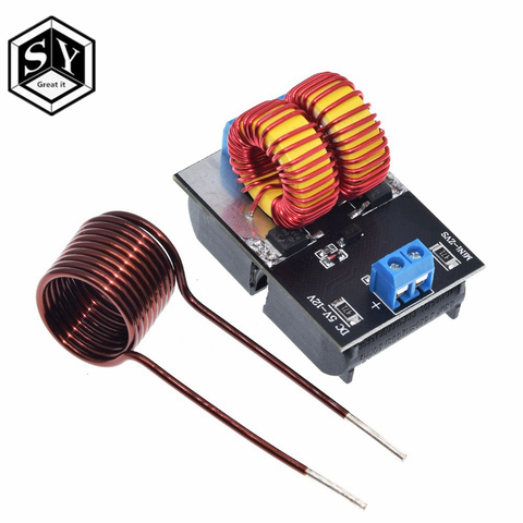 DC 5-12V Mini ZVS Low Voltage Induction Heating Power Supply Module Induction Heating board for induction Heating with Coil ► Photo 1/6