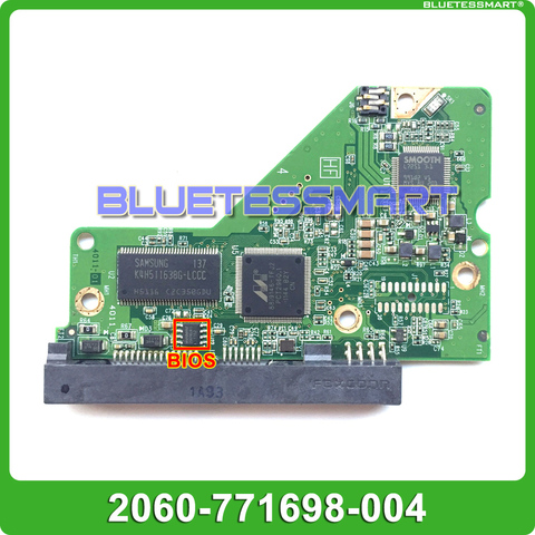 HDD PCB logic board 2060-771698-004 REV A/P1/P2 for WD 3.5 SATA hard drive repair repair data recovery ► Photo 1/3