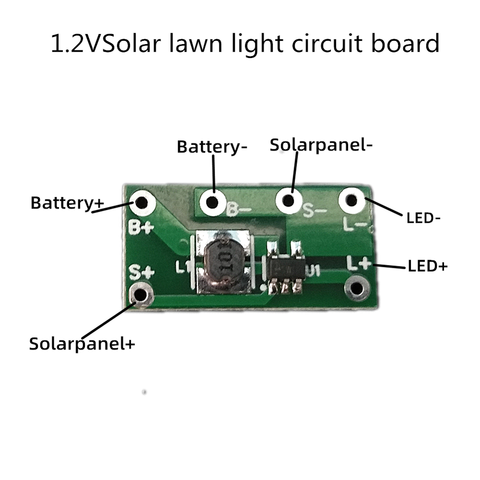 1.2V Ni-MH battery  Light Controlled Constant Bright Solar Buried Lamp Controller Solar road stud light controller ► Photo 1/6