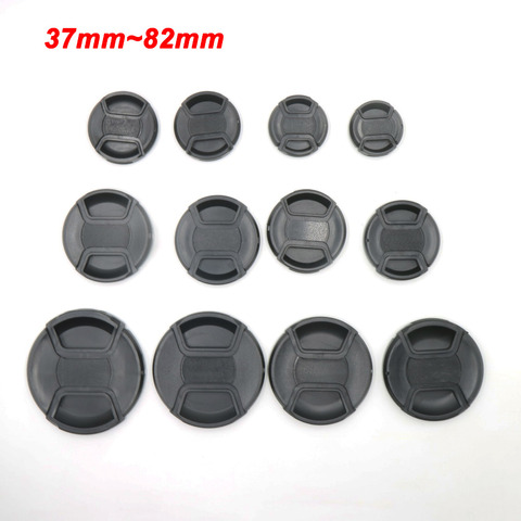 37 40.5 43 46 49 52 55 58 62 67 72 77 82 mm Snap-on Camera Front Lens Cap Cover Protector for Canon Leica Nikon Sony Len Caps ► Photo 1/6