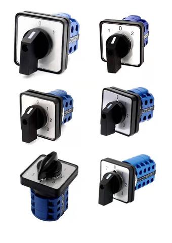 SZW26-20   AC 660V 20A 2 3 4 5 6 7 8 -Position Mounting Rotary Select Cam Changeover Switch ► Photo 1/4