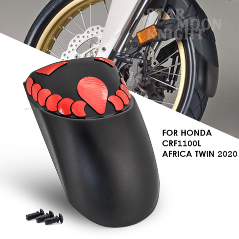 Motorcycle Front Mudguard Fender Rear Extender Extension FOR Honda CRF1100L Africa Twin 2022 CRF 1100 L ► Photo 1/6