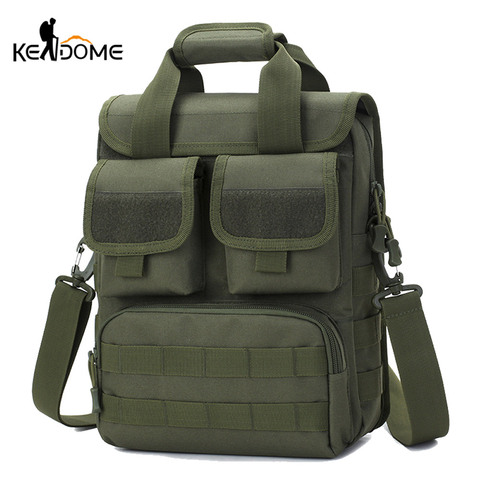 Men Tactical Handbag Laptop Military Bag Shoulder Crossbody Bags Camouflage Molle Hunting Camping Hiking Sports Outdoor XA318D ► Photo 1/6