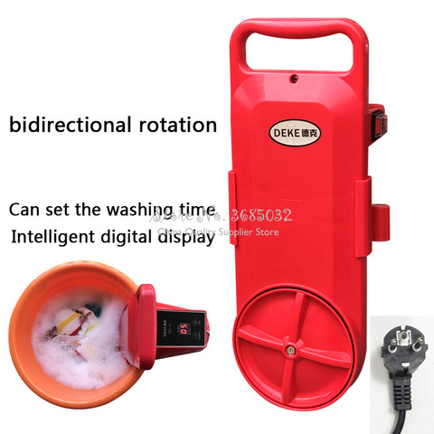 220V portable Mini Washing Machine Wall hanging Bucket Clothes washer 5min fast power wash Bidirectional/Unidirectional Rotate ► Photo 1/1