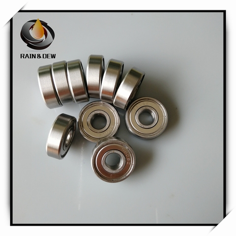 10Pcs/Set S608ZZ ABEC-9 8X22X7 608 Stainless Skateboard Bearing  Anti-rust Skate Bearing Stainless Steel Skate Bearing ► Photo 1/5