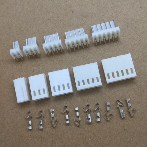 10 Sets KF2510 Right Angle Header+Housing+Crimp 2.54mm Pitch 2/3/4/5/6 Pin Connector Kits ► Photo 1/6