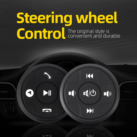 10 keys wireless Car Steering Wheel Control button for car radio DVD GPS multimedia Navigation head unit Remote Control Button ► Photo 1/6