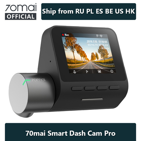 70mai Dash Cam Pro Speed N coordinates 1944P ADAS Car Camera 70MAI Pro Voice Control 24Hours Parking Wifi Car DVR 70 mai 140FOV ► Photo 1/6