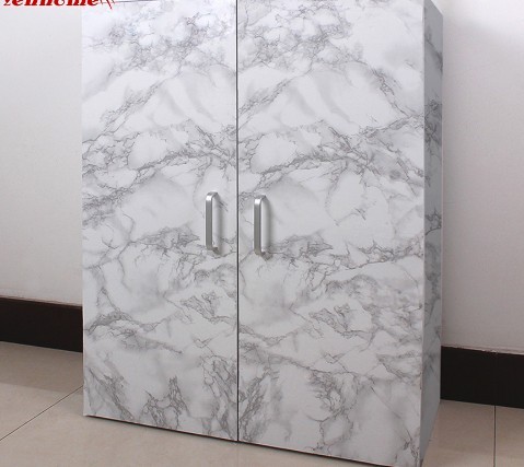 Marble Vinyl Self Adhesive Wallpaper for Bathroom Kitchen Cupboard Table Wall Contact Paper PVC Waterproof Wall Stickers ► Photo 1/4