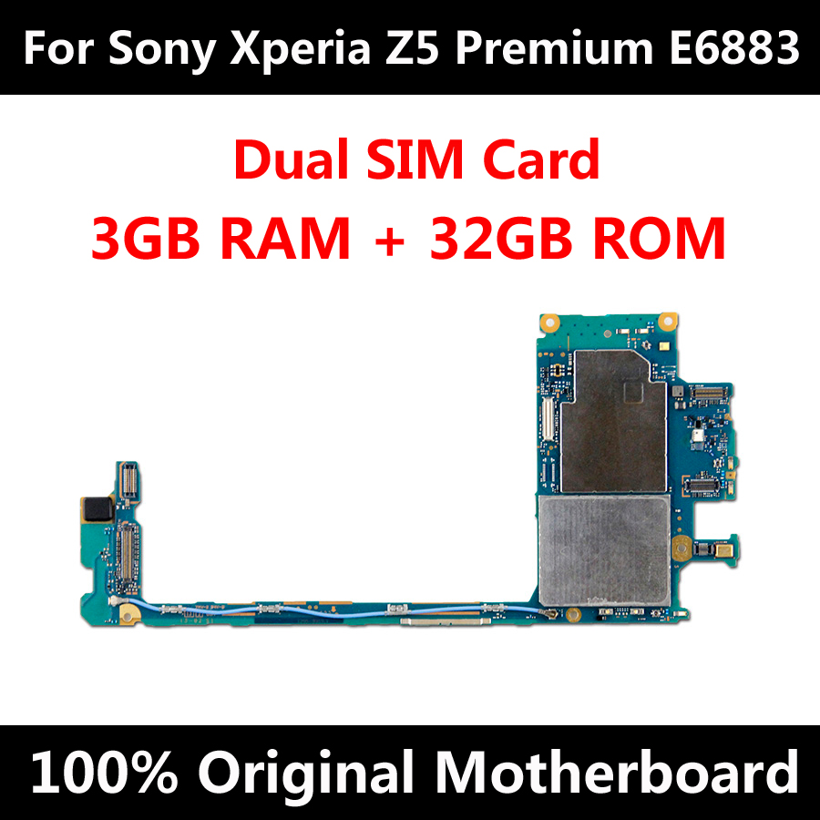 Installeren Melodieus zitten Price history & Review on Original Motherboard For Sony Xperia Z5 Premium  E6883 32GB Dual SIM Factory Unlocked Mainboard E6653 E6683 E6883 E6833  E6853 | AliExpress Seller - ShenZhen DCY Electronic Technology
