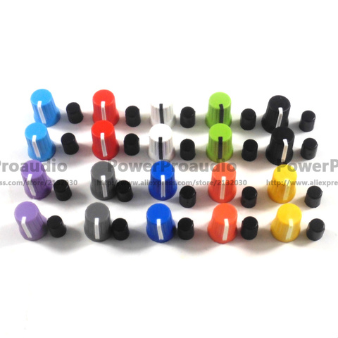 20PCS /LOT Colorful Rotary Knob NI For Traktor Kontrol Z1 Z2 S2 S4 S5 S8 DJ Controller Mixer ► Photo 1/2