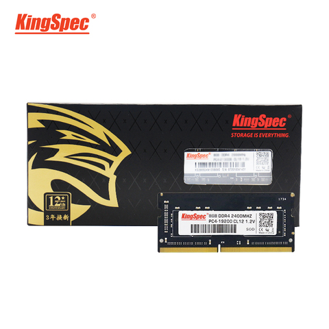 KingSpec memoria ram ddr4 4GB 8GB 16GB 2666MHz RAM for Laptop Notebook Memoria RAM DDR4 1.2V Laptop RAM 260-pin SO-DIMM Rams ► Photo 1/6