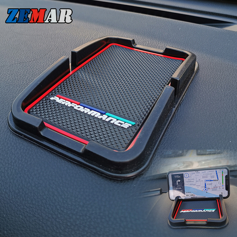 Car Anti-Slip Mat Rubber Dashboard Phone Stand For BMW X1 X3 X5 X6 E53 E70 F15 G05 E84 F48 E83 F25 G01 E71 F16 Z4 E89 X2 F39 X4 ► Photo 1/6