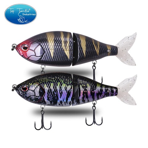 150mm 56g Hard Bait Plastic Jointed Obese Joint hunter Soft Tail Multi-jointed Fishing lure jerk bait Swimbait ► Photo 1/6