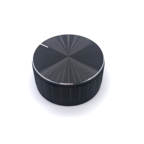 40*19MM Aluminium Alloy Potentiometer Knob Cap Encoder Volume Control Knob Audio Knob  for 6 Mm D-axis Shaft Black ► Photo 1/6