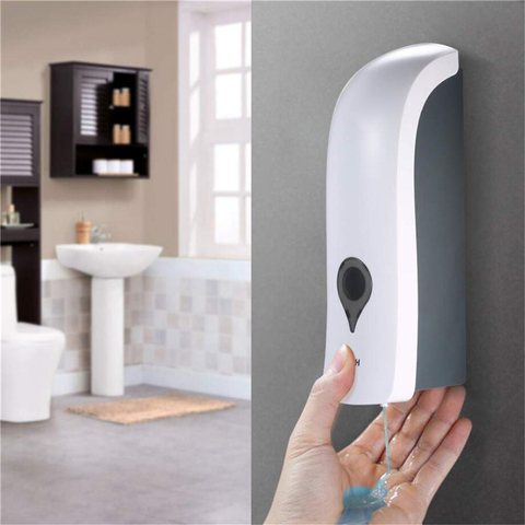 Euro Style Soap Dispenser Soap Dispenser Manual Wall-Mounted, 300ml Hotel Bathroom Soap Dispenser Hand Sanitizer Bottle New ► Photo 1/6