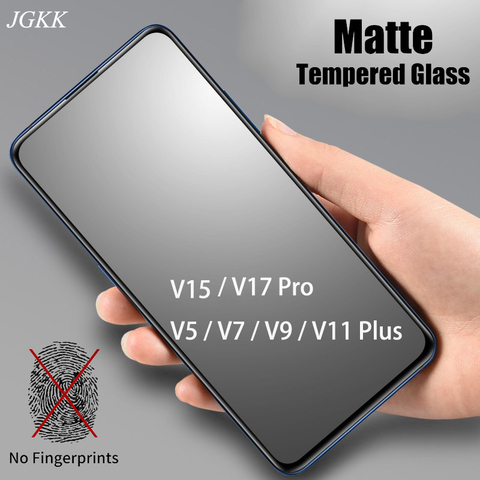 For VIVO V19 V20 Pro SE V17 Pro Matte Tempered Glass Frosted Screen Protector For VIVO V15 Pro V17Pro V5 V7 V9 V11 Plus NEO Film ► Photo 1/6