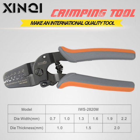 Crimping Tool Pliers JST XH-2.54 Crimping pliers for JST 2.54 2510 Connectors With Connector plug + needle +socket Header ► Photo 1/6