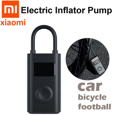 Original Xiaomi Mijia Portable Smart Digital Tire Pressure Detection Electric Inflator Pump for Bike Motorcycle Car Football ► Photo 1/6