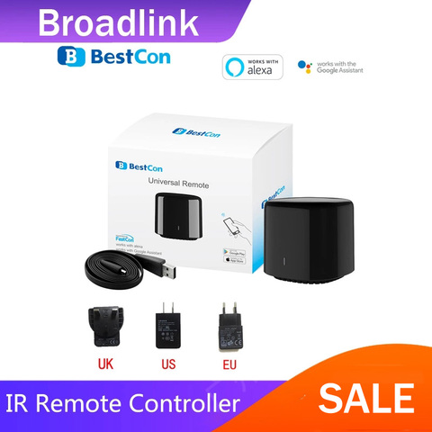 Newest Broadlink 2022 Bestcon RM4C mini Universal  4G Wifi IR Mini Remote Control Compatible Alexa Google Assistant For  AC ► Photo 1/6